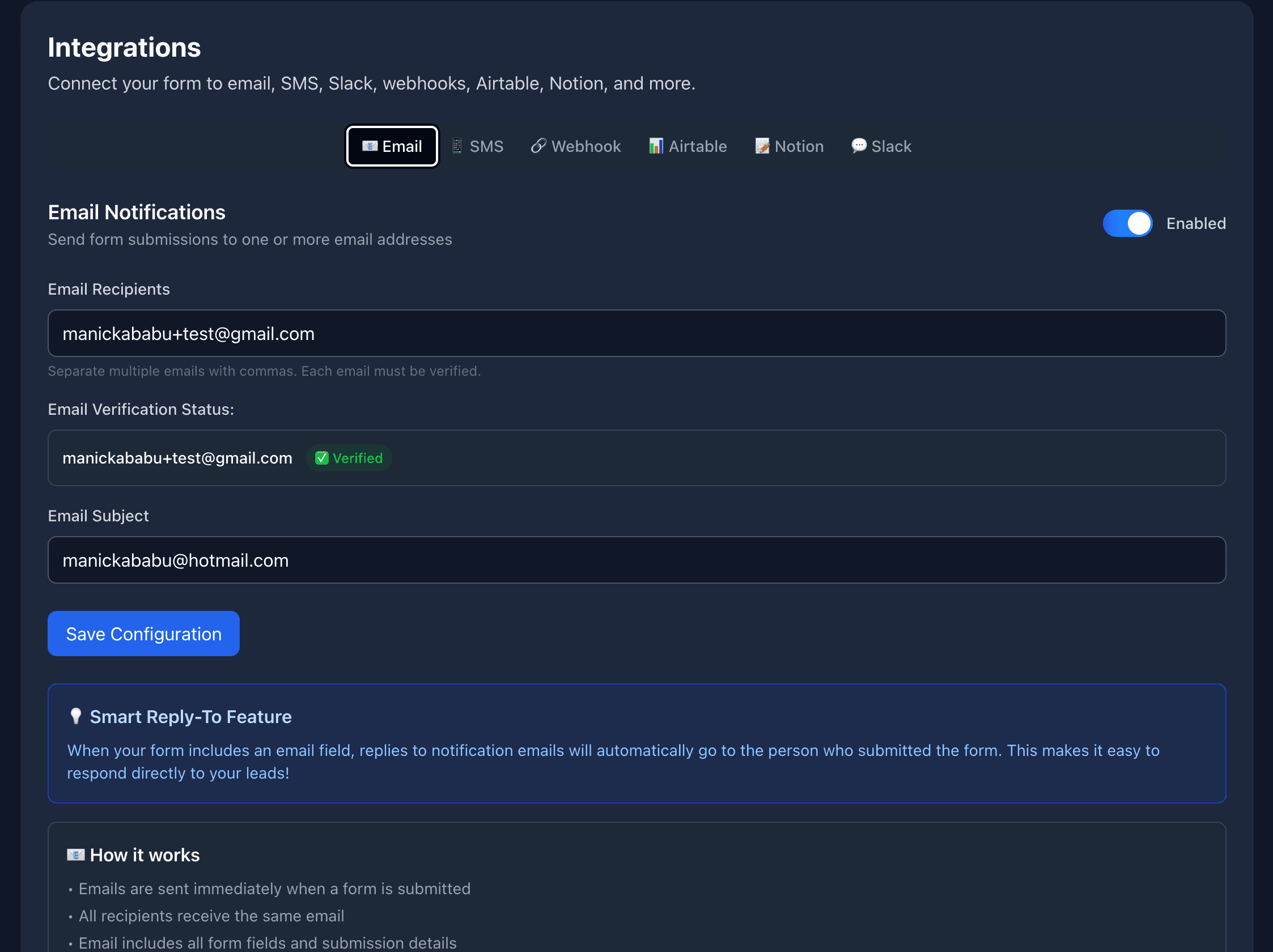 LeadDuo Webhook統合インターフェース - エンドポイント設定